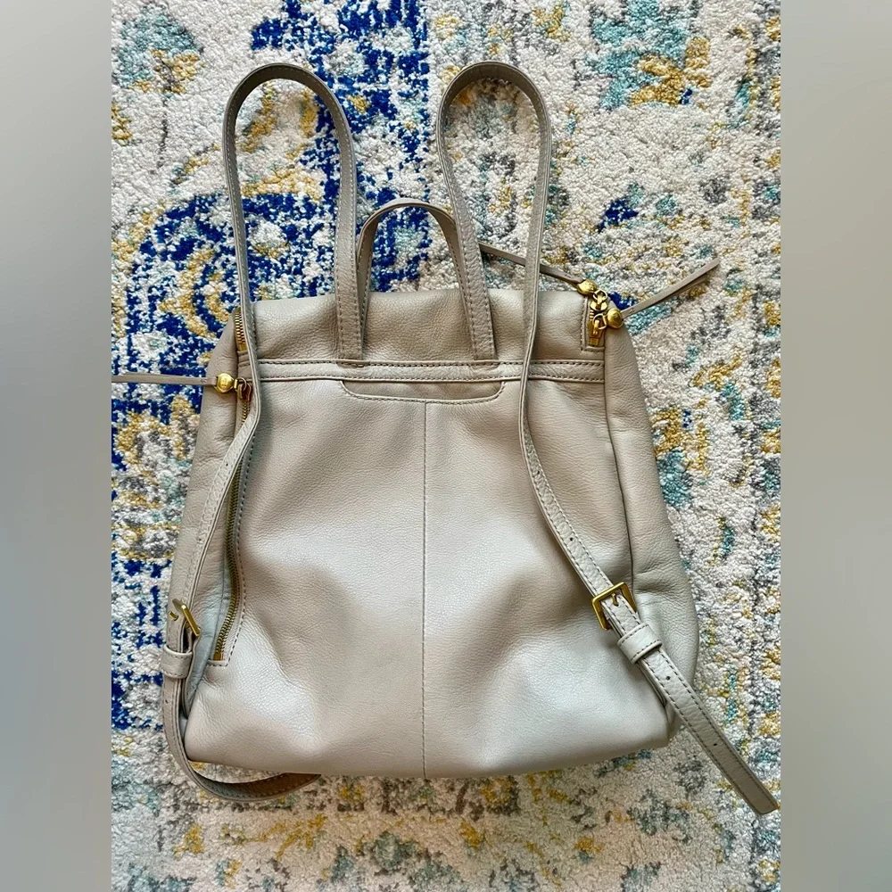 Hobo Fern Backpack in Pebbled Leather